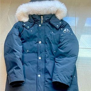 moose knuckle original Parker fur kids coat